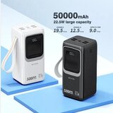 BAVIN Power bank 50000mAh 22.5W PD20W crna | ePonuda.com