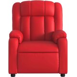 vidaXL Električni naslanjač rdeče umetno usnje | Shoptok.si