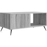  Klubska miza Siva Sonoma 90 x 50 x 40 cm Inženirski les, (5000295544) | Shoptok.si