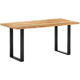  Blagovaonski stol od masivnog obnovljenog drva 160 x 80 x 75 cm | shoptok.hr