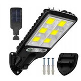 R2 Solarna svetilka s senzorjem gibanja in mraka, 120 LED COB vgrajena baterija 3000mAh | Shoptok.si