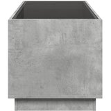  Stolić s beskonačnim LED siva boja betona 70x50x50 cm | shoptok.hr