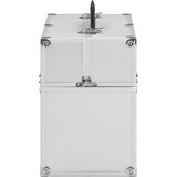  Kovčeg za šminku 38x23x34 cm srebrni aluminijski | Eponuda.com