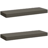 Jastučići za klupe - 2 dijela VUGHT 2 pcs 100% poliester Siva | shoptok.hr