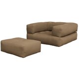 Karup Design Raztegljiv fotelj Cube Mocca Cene