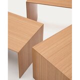 Kave Home Pomoćni stolići u setu 3 kom u dekoru hrasta 40x60 cm Litto – | shoptok.hr