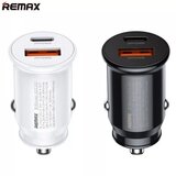  Auto punjač 1xUSB+1xTIP C 30W RCC231, crni REMAX cene