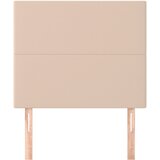  Uzglavlje Cappuccino 100x5x118/128 cm Imitacija kože | shoptok.hr