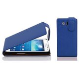 Cadorabo Ohišje, združljivo z Samsung Galaxy EXPRESS 2 v mornarsko modra - Zaščitni ovitek v obliki flipa iz teksturiranega umetnega usnja, (20558853) | Shoptok.si