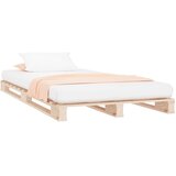  Krevet od paleta 90 x 200 cm od masivne borovine | shoptok.hr