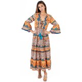 Isla Bonita By Sigris Dolge obleke Obleka Oranžna | Shoptok.si