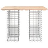  Vrtni stol Gabion dizajn 100x70x72 cm Masivno drvo Bor | shoptok.hr