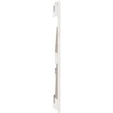 vidaXL Stensko posteljno vzglavje belo 140x3x60 cm trdna borovina | Shoptok.si