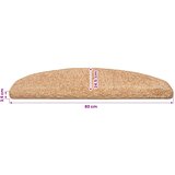 Samoljepljivi stepenasti ulošci Polukružni 15 pcs Zlatno | shoptok.hr