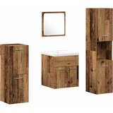  Set namještaja za kupaonicu 5 kom. Staro drvo 41 x 38,5 x 46 cm | shoptok.hr