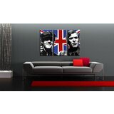  Ručno slikane slike na platnu pop art italian job Cene