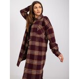 ex moda Shirt-EM-KS-003/06.38X-burgundy | Shoptok.si