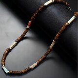 IZMAEL Ogrlica AB-34056 - Smeđa / Višebojni | shoptok.hr