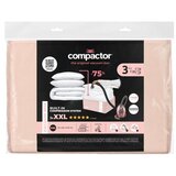 Compactor Vakuumske plastične škatle za shranjevanje oblačil v kompletu 3 ks 65x45x27 cm Pink Edition – | Shoptok.si