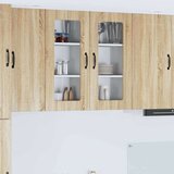 vidaXL Stenska kuhinjska omarica 2 pcs Sonoma hrast 40 x 31 x 80 cm | Shoptok.si