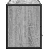 TV ormarić sivi Sonoma 80x31x39,5 cm Konstruirano drvo i metal | shoptok.hr