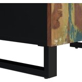  Komoda s 2 vrata 60 x 33 x 75 cm od masivnog obnovljenog drva | shoptok.hr