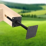 AKOLAFE nastavljiva nosilca za stebre – komplet 2 kosov | Shoptok.si