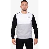 Lotto Muški duks Riga crewneck, Sivo-beli | Eponuda.com