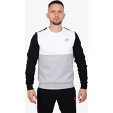 Muški duks Riga crewneck, Sivo-beli