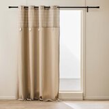 Douceur d intérieur Smeđa zavjesa od mješavine pamuka 140x240 cm Everest – | shoptok.hr