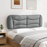  Jastuk za uzglavlje Hvar svjetlosivi 152 cm od tkanine | shoptok.hr