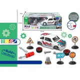MRX TOYS Merx igračka sastavi trkački automobil, beli Cijene