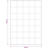  Poplun FULDA 140 x 200 cm Zima 300 GSM 90% gusjeg perja Bijela | shoptok.hr
