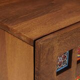 Nočna omarica Rjava 40 x 33,5 x 46 cm Masiven les manga, (5000107200) | Shoptok.si