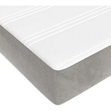  S oprugama i madracem svjetlosivi 160x200 cm baršunasti | shoptok.hr