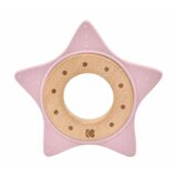 Kikka Boo silikonska I Drvena Grickalica Star Pink | Eponuda.ba