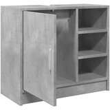 Ormarić za umivaonik boja betona 63x29x55 cm konstruirano drvo | shoptok.hr