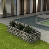 vidaXL Visoka greda gabion jeklo 270x90x50 cm Cene