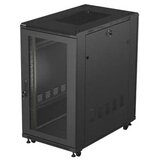 Lanberg FF01-6022-23B rack cabinet 22U Freestanding rack Black | shoptok.hr