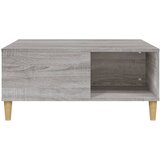  Stolić za kavu boja sivog hrasta 80x80x36,5cm konstruirano drvo | Eponuda.ba