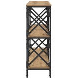  Konzolna stolica Umjetnički hrast 100 x 28 x 80,5 cm | shoptok.hr