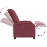  Krevetna stolica za masažu Vinska crvena Tkanina | shoptok.hr