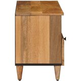 TV ormar Prirodna 100 x 33 5 x 46 cm Čvrsto drvo manga - Prirodna | shoptok.hr