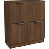  Komoda rjavi hrast 60x30x70 cm konstruiran les, (20601079) | Shoptok.si