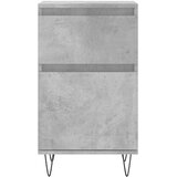 vidaXL Komoda 2 kosa betonsko siva 40x35x70 cm inženirski les | Shoptok.si