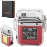  2v1 aku. plazma vžigalnik z COB LED svetilko USB 6cm Cene
