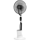 Teesa 75W stoječi ventilator z vodno meglico na kolesih 43cm 2,8L daljinec bel, (5000221142) | Shoptok.si