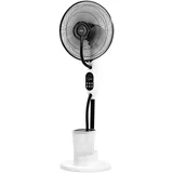 75W stoječi ventilator z vodno meglico na kolesih 43cm 2,8L daljinec bel, (5000221142)