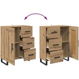  Visok predalnik Umetni hrast 69,5 x 34 x 180 cm Konstruiran les, (5000107959) | Shoptok.si