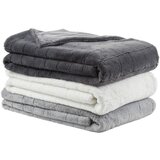 Dieter Knoll krznena odeja 150/200 cm bela | Shoptok.si